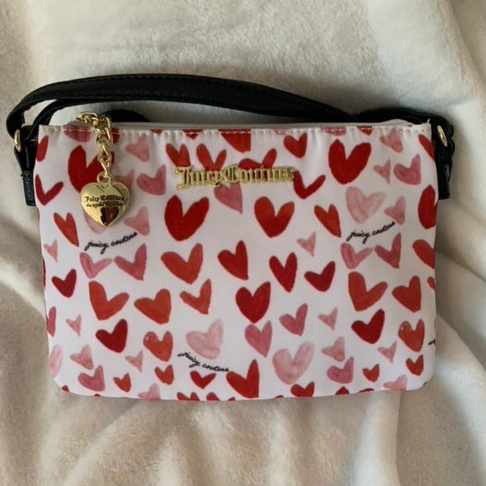 Juicy Couture Watercolor Heart Triple Crossbody